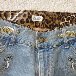 Cache denim jeans, size 6